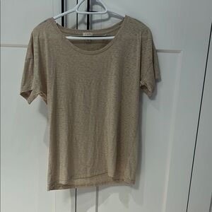 J. Crew Tan Short Sleeve T-Shirt